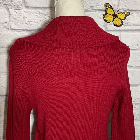 Luisa Spagnoli Zip Knit Sweater Size Unknown - Picture 6 of 7